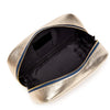 Elie Beaumont Leather Cosmetic Bag in Gold