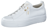 Paul Green White and Gold Trainer