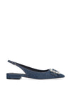 Bibi Lou Ballerinas in Denim Blue