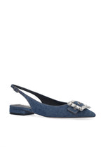 Bibi Lou Ballerinas in Denim Blue