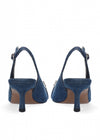 Bibi Lou Mia Pump 55 in Denim