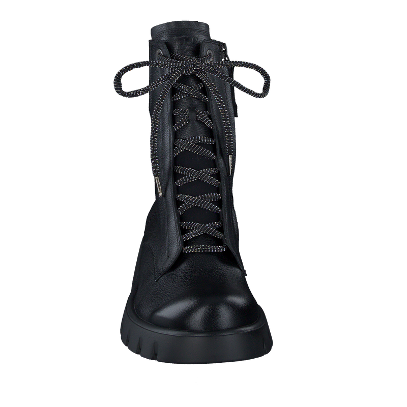 Paul Green Black Lace Up Boot