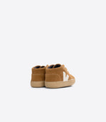 VEJA Baby Suede Camel Pierre Shoes