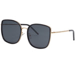 Elie Beaumont Sunglasses Black & Gold