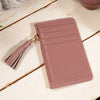 Elie Beaumont Cardholder in Dusty Rose