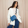 Elie Beaumont Crossbody Bag in Denim Blue