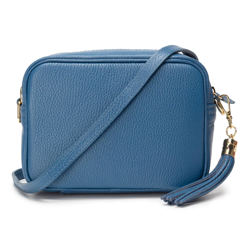 Elie Beaumont Crossbody Bag in Denim Blue