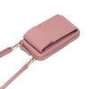 Elie Beaumont Phone Bag in Dusty Pink
