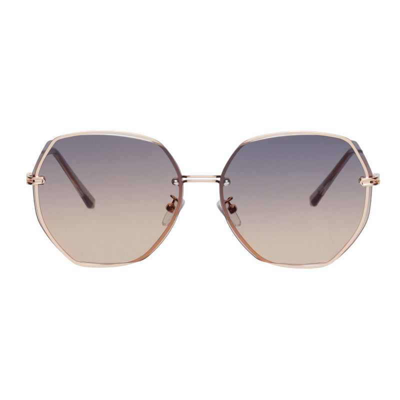 Elie Beaumont Sunglasses in Rose Gold