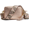 Elie Beaumont Crossbody Strap-Grey Abstract