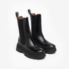 NeroGiardini Black Leather Chelsea Boot