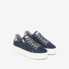 NeroGiardini Navy Suede and Leather Trainers