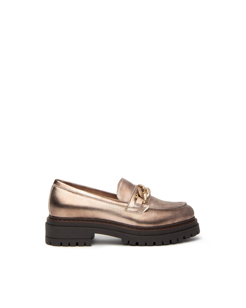 NeroGiardini Metallic Loafers