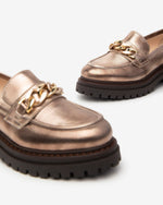 NeroGiardini Metallic Loafers