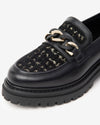 NeroGiardini Black Leather Loafers