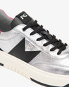 NeroGiardini Metallic Silver Trainers