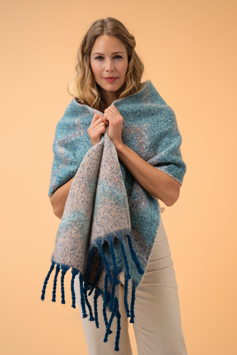 Powder Melia Cosy Scarf - Denim