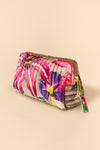 Powder Small Quilted Vanity Bag- Botanicals