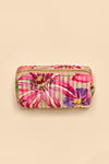 Powder Small Quilted Vanity Bag- Botanicals