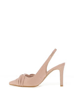 LODI Rusileo Nude Leather Heeled Slingbacks