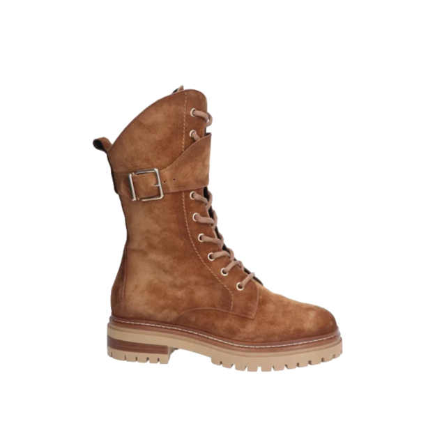 Viguera Lace Up Boots with Side Buckle