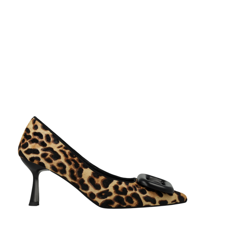 LODI TUC-P Leopard Print Court Shoe