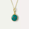 Amalfi Turquoise Pendant Necklace - Ottoman Hands