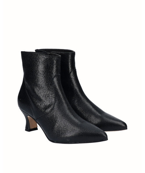 D Chicas Black Mariela Heeled Ankle Boot