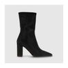 LODI Vetusa Black Sock Boots with Rhinestones