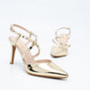 LODI RASIUN Gold Sandals