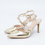 LODI RASIUN Gold Sandals