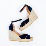 Viguera Espadrille Sandals in Ocean Blue