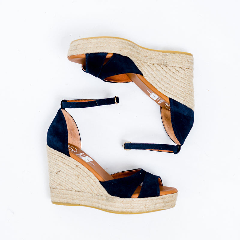 Viguera Espadrille Sandals in Ocean Blue