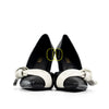 LODI Riler Black Court Shoes with Bow Detail