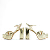 LODI Tister Gold Platform Sandals