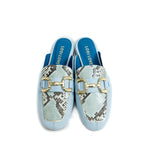 LODI LOVE Powder Blue Mules