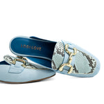 LODI LOVE Powder Blue Mules