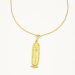 Gold ‘LOVE’ Cartouche Necklace