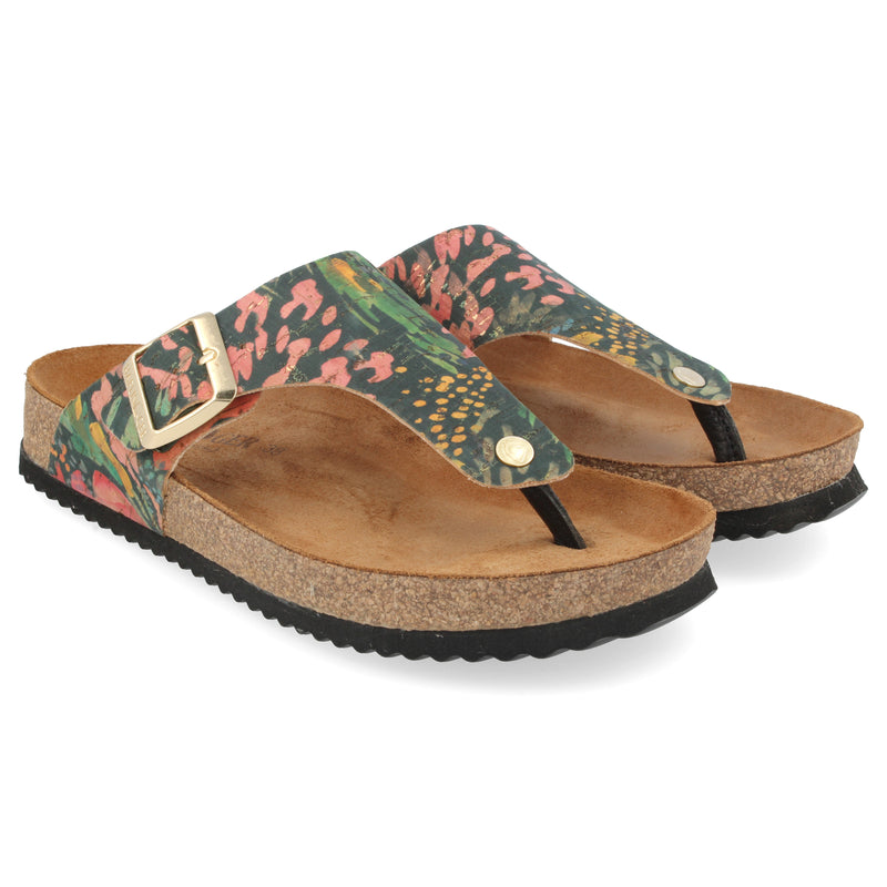 Haflinger Tropical Sandals with Toe Post