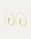 Avalon Pearl Pull Through Earrings - Ottoman Hands