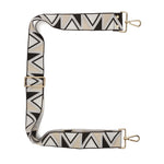Elie Beaumont Crossbody Strap Black/White Abstract