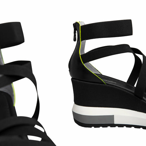 NeroGiardini Black Platform Sandals