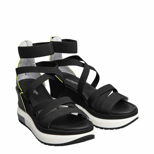 NeroGiardini Black Platform Sandals
