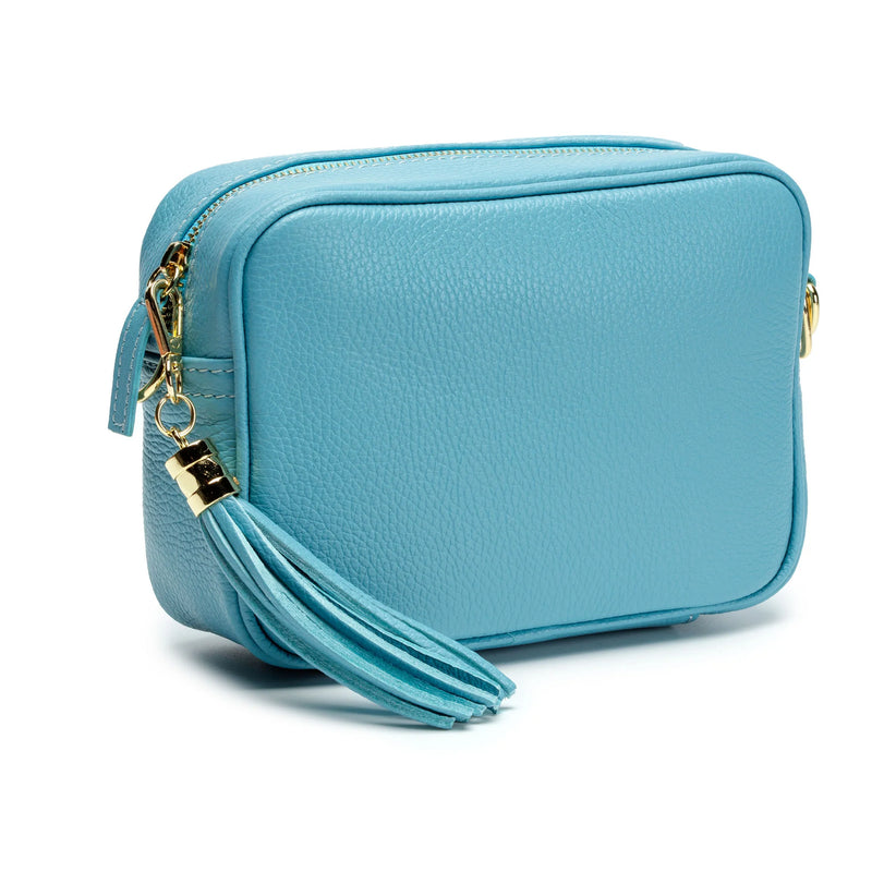 Elie Beaumont Crossbody Bag in Aqua