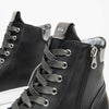 NeroGiardini Black Leather HighTop Sneakers