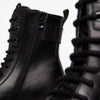 NeroGiardini Black Lace Up Ankle Boots