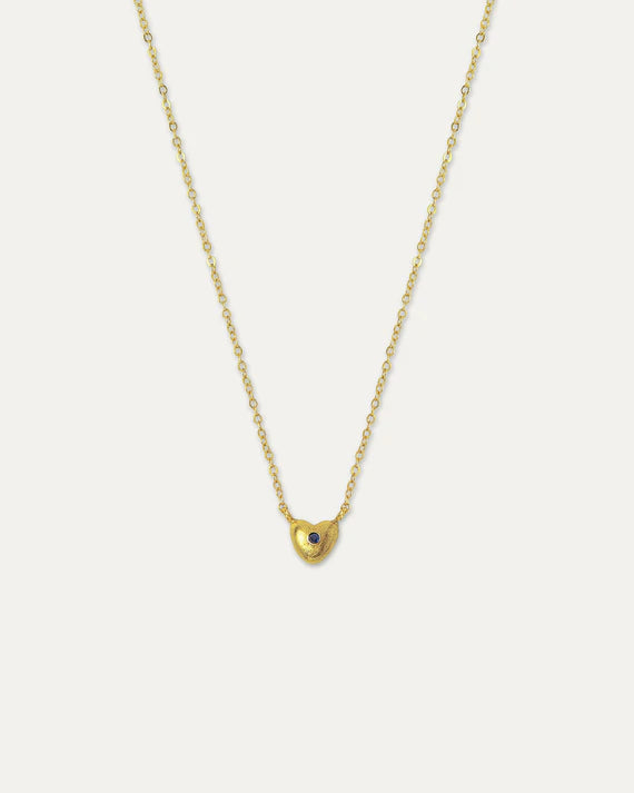 Marina Heart Pendant Necklace- Ottoman Hands
