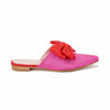 Rogue Matilda Tootsie Designer Flats in Hot Pink
