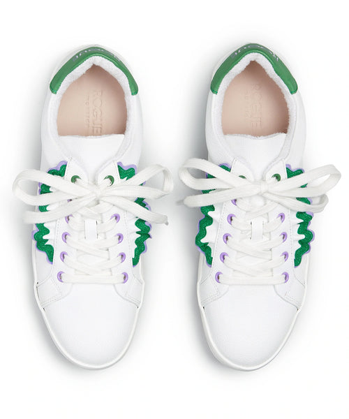 Rogue Matilda Frill Seeker Sneakers in White