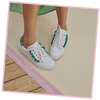 Rogue Matilda Frill Seeker Sneakers in White